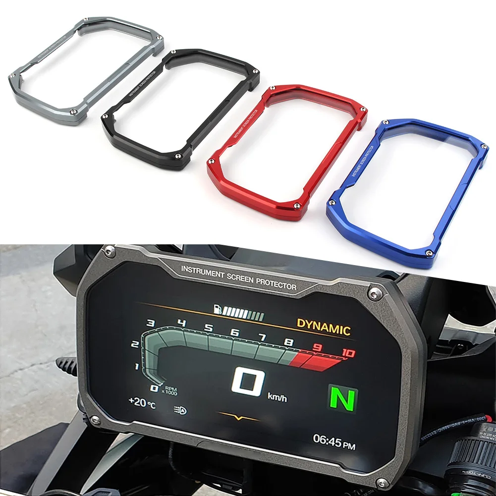 

Aluminum Motorbike Meter Screen Protector Frame Cover For BMW F850GS F750GS R1200GS R1250GS/RS/R S1000RR S1000XR C400GT/X