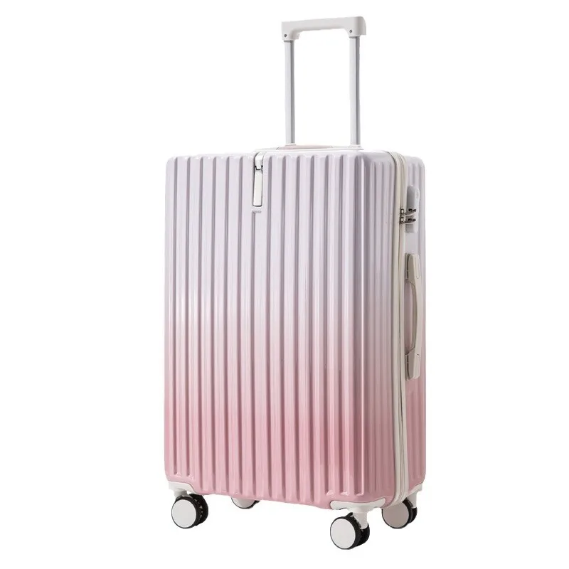 見た目も良いネットセレブ向け女性用スーツケース、徐々に色が変わる24インチ大容量学生向けスーツケース