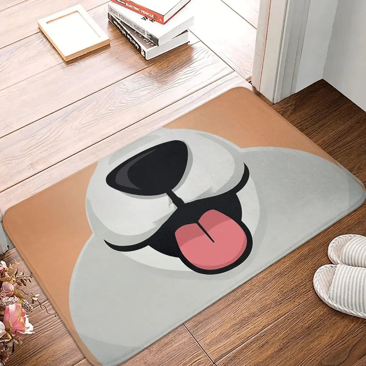 Corgi Herding Dog Pembroke Non-slip Doormat Bark Bath Kitchen Mat Welcome Carpet Indoor Modern Decor