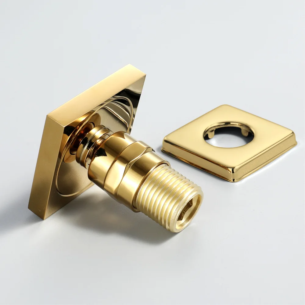 Newly Luxury Brass Body Sprays Round Shower SPA Massage Jets Concealed Bathroom Shower Sprayer Head Faucet Accessories - view 5
