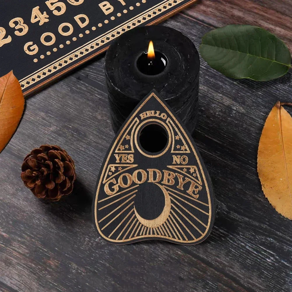 

3 шт. набор досок для гадания, деревянное искусство ручной работы для духовного внутреннего декора, домашний декор, идеально подходит для викканского алтаря и интуитивных сообщений