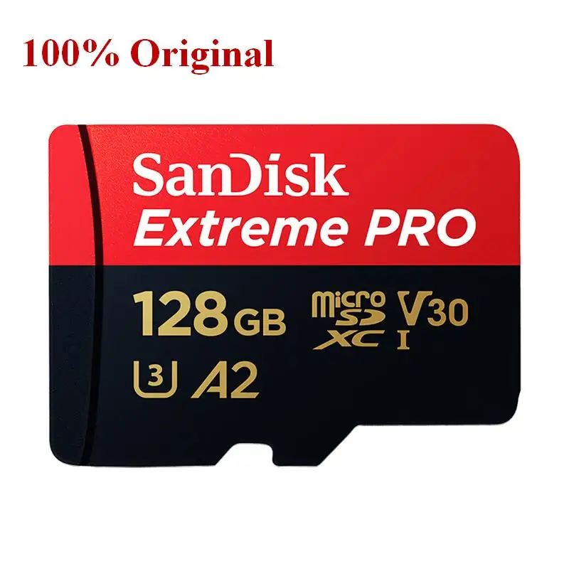 

SanDiskExtreme Pro 1tb 512gb 256G 128GB 64GB 32GBmicroSDHC SDXC UHS-I Memory Card micro TF 170MB/s Class10 U3 With SD Adapter