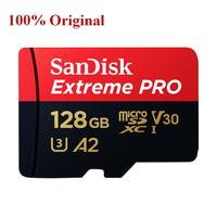 100%SanDisk Extreme Pro 1tb 512gb 256G 128GB 64GB 32GB microSDHC SDXC UHS-I Memory Card micro TF 200MB/s Class10 With SD Adapter