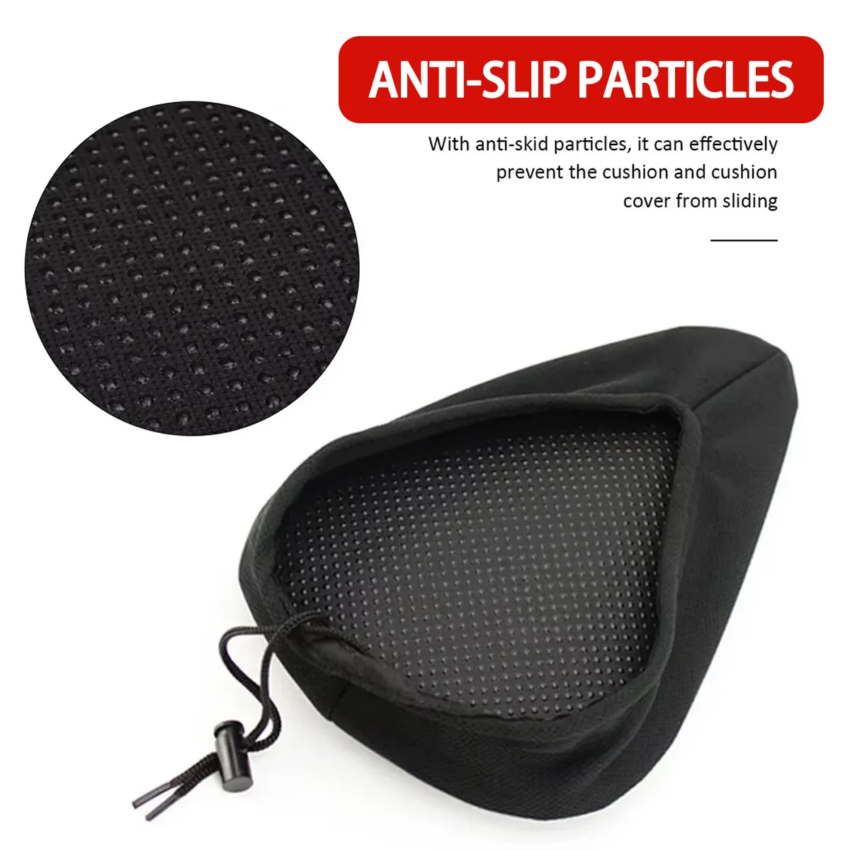 Bicycle Soft 3D Padded MTB Bike Saddle Seat Cover Cushion Sponge Foam Comfortable Saddles Mat Bicycle Seat Protective Cover