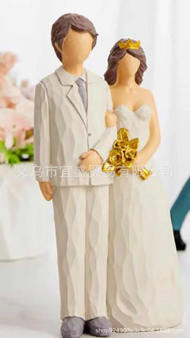 

Eternal Love Wedding Resin Figurine-Couple 'Forever Together' Ornament, Romantic Home & Wedding Decor, Unique Gift for Newlyweds