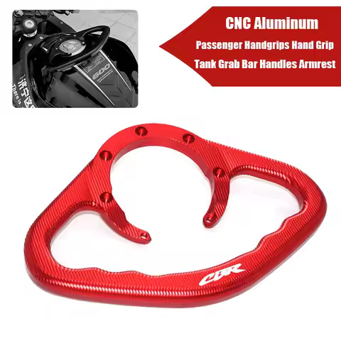 Motorcycle Passenger Handgrips Hand Grip Tank Grab Bar Handles Armrest For Honda CBR600 F4I CBR600RR CBR 900RR 954RR CB1000R