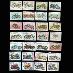 44 sztuk/partia motocyklowe znaczki tematyczne świat oryginalny znaczek pocztowy z Postmark dobrym stanie wszystkie różne