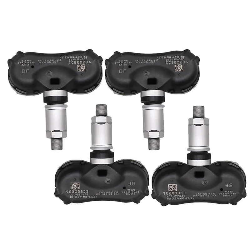 

1/4 шт. TPMS датчик давления в автомобильных шинах 42753-SNA-A83 315 МГц для Acura CSX Honda Civic CRZ элемент подходит для Insight Odyssey
