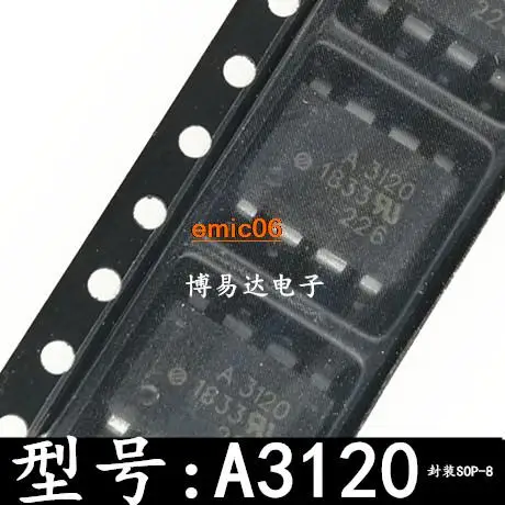 

10 шт., Оригинальные запасные части A3120 A3120V HCPL-3120 SOP8