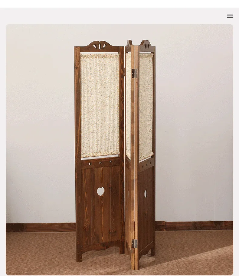 Simple wooden board baffle