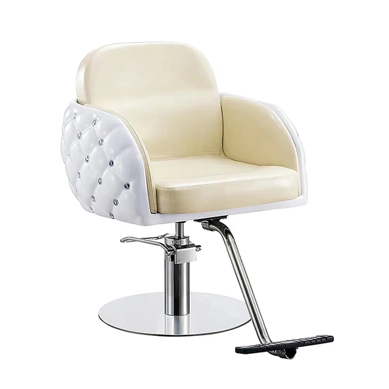 Custom Size Adjustable Height Barber Chairs Prices Salon Chair for Hair Stylist