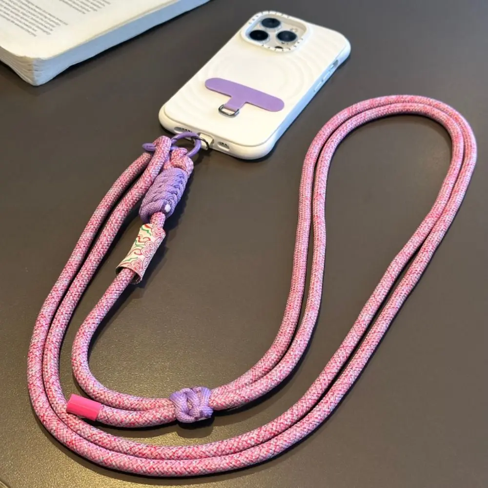 

Adjustable Mobile Phone Straps Dual-purpose Anti Loss Crossbody Lanyard Retro Style Long Phone Hanging Rope