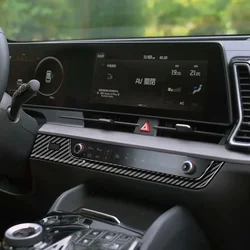 Air Conditioning AC Switch Panel Frame Cover Sticker for Kia Sportage NQ5 5 2022 2023 2024 Decoration Strip Interior Accessories