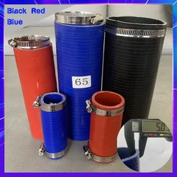 ID19-80mm Lengte 20-50 cm Rechte Siliconen Intercooler Buis Pijp Koelvloeistof Slang Hoge Temperatuur Hoge Druk Turbo Sturen 2 Klemmen