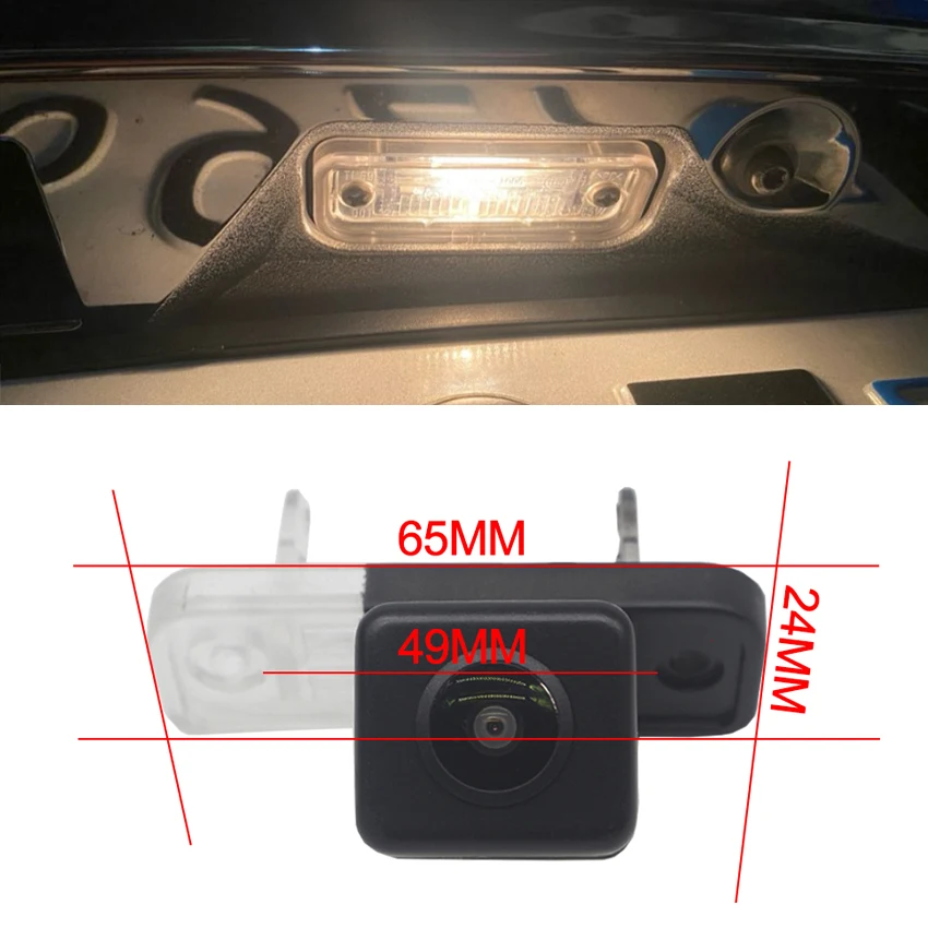 HD FishEye Vehicle Rear View Camera Night Vision For Mercedes Benz CLS W219 C219 CLS 280 300 320 350 550 55 63 AMG 2004~2011