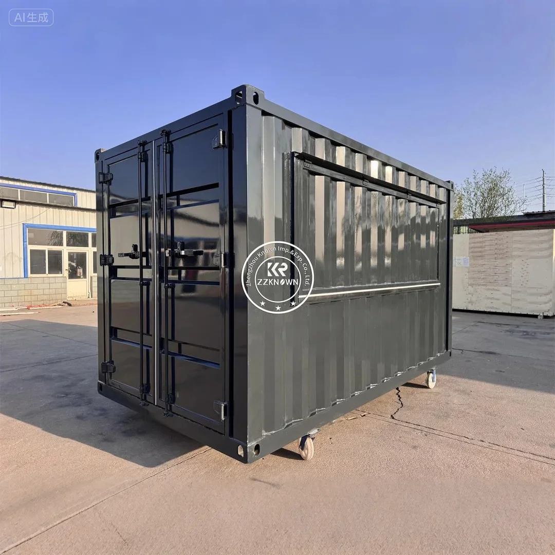 Customized Luxury Cafe Bar Kiosk Prefab Shipping Container Restaurant Custom Prefabricated Container Coffee Shop Cafe Bar