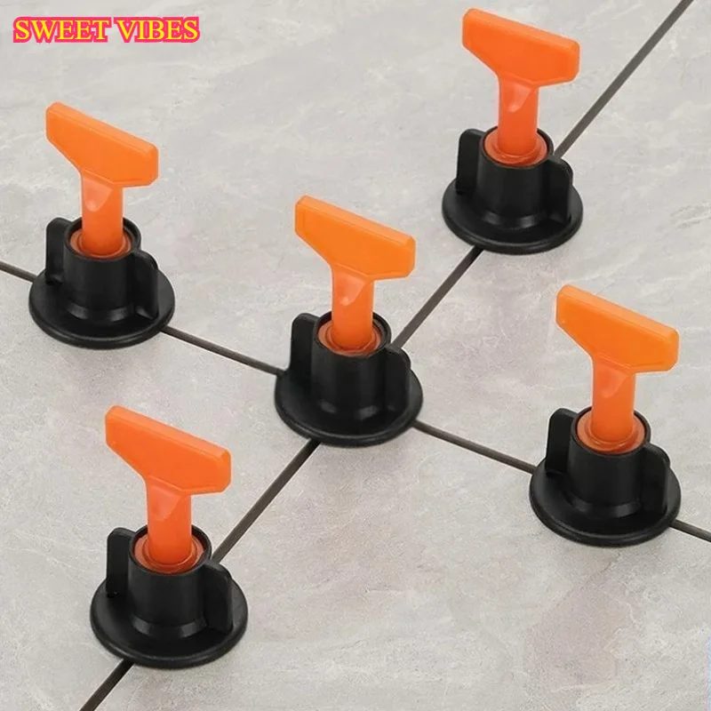 

327 шт. аксессуаров для системы выравнивания плитки ProTileMaster – регулируемые прокладки из полипропилена с клиньями и пластинами для укладки напольной и настенной плитки