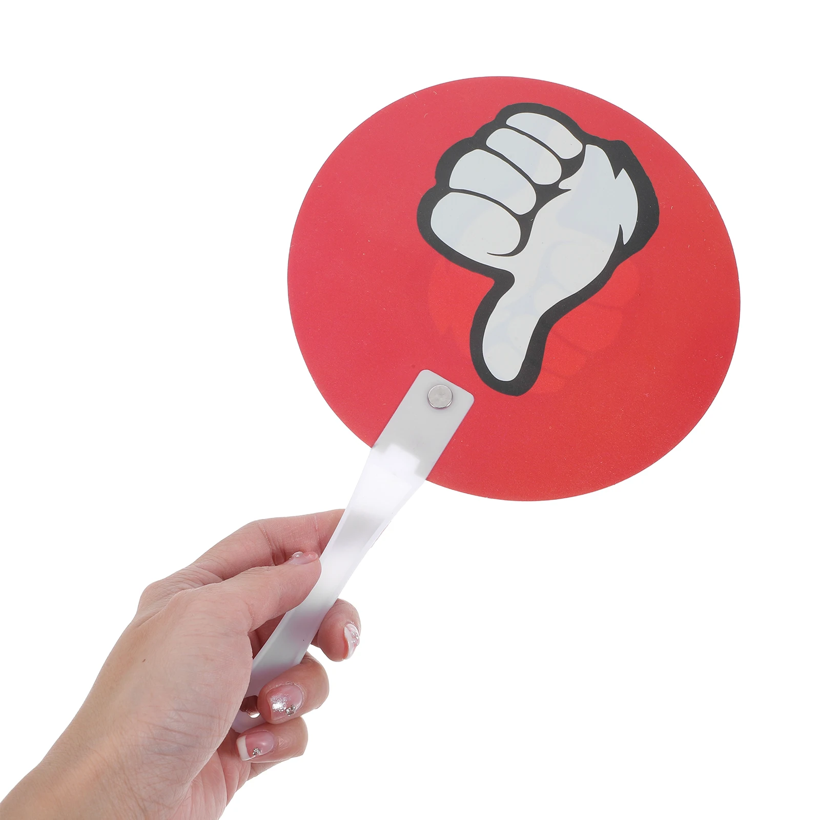 30pcs Voting Paddle Baby Red Reusable Judging Board Portable Teacher Classroom Supply Auction Judging Classroom Hand Display