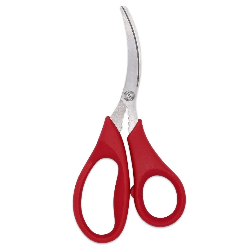 

Stainless Steel Seafood Scissors, Shrimp Line Removal, Shrimp Skin Scissors, Household Multi-purpose Kitchen Scissors