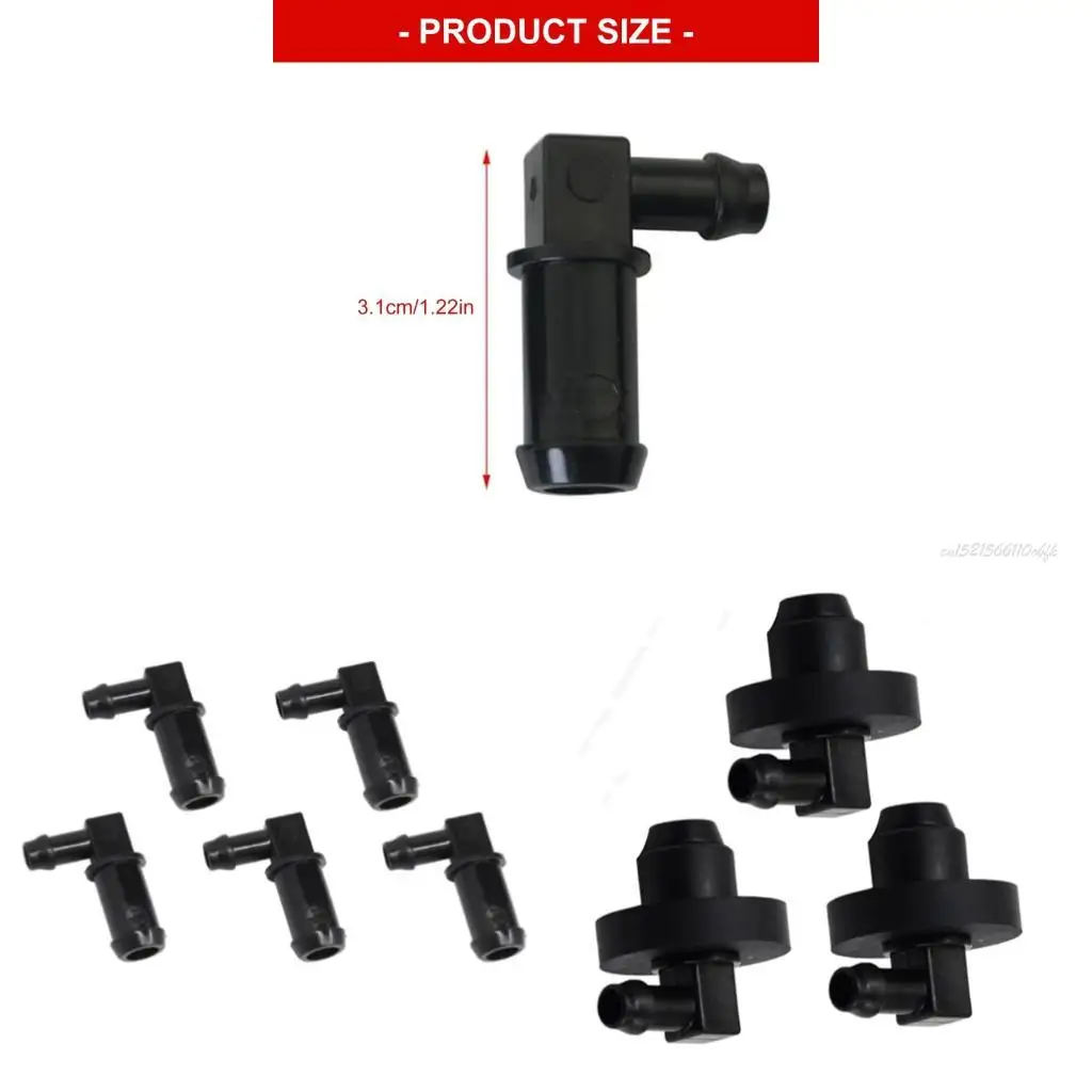 27RB 5PCS Gas Handle Repair Set Efficient Assembly Process Fuels Rods PVC Texture for Small Engine Maintenance Tasks
