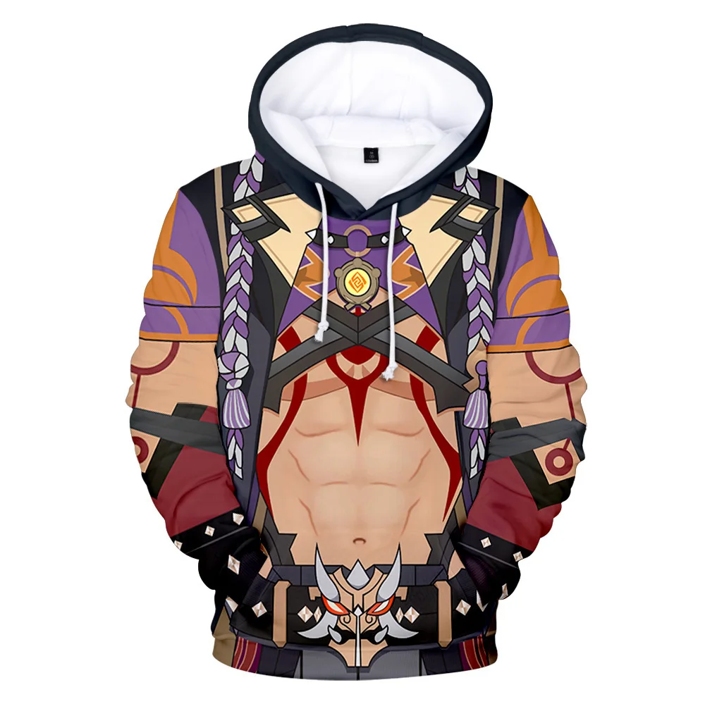 3D cosplay genshin impact account New Children's Cartoon Boys/Girls hoodies Print Casual Tracksuit Clothes