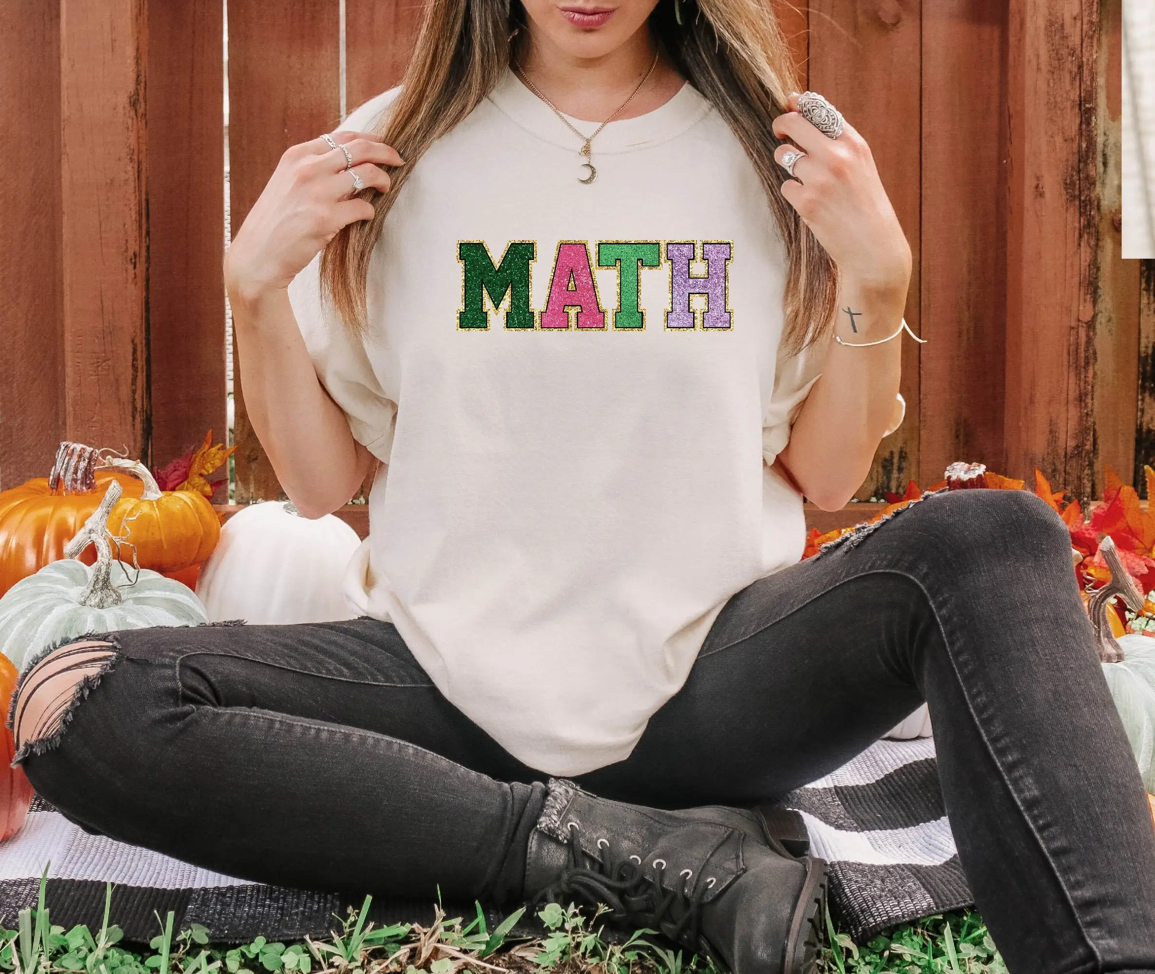 

MATH Teacher T Shirt Back To School First Day Of s For Kindergarten Art