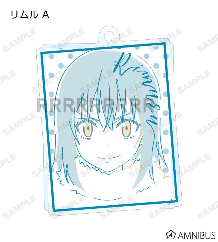 Game Rimuru Tempest Shuna Shion Souei Benimaru Shizu Keychain Doll Anime Acrylic Keyring Pendant for Gift