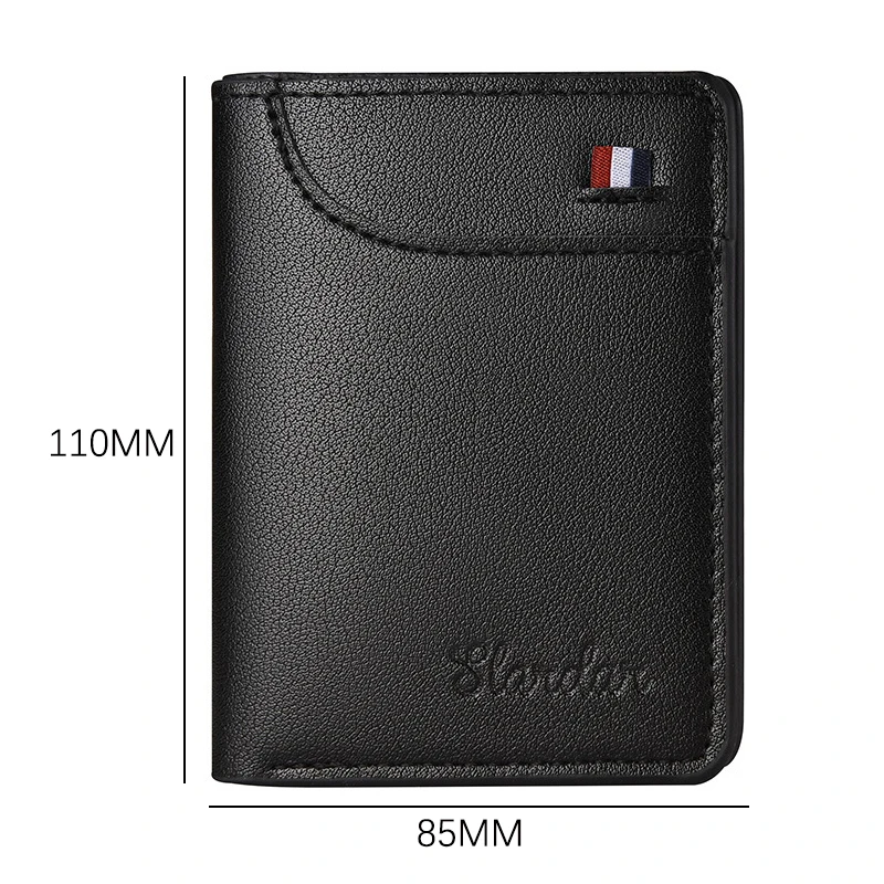 1 قطعة جديد سوبر سليم لينة المحفظة بولي Leather الجلود البسيطة بطاقة الائتمان محفظة محفظة حاملي بطاقات الرجال المحفظة رقيقة صغيرة قصيرة الجلد محافظ