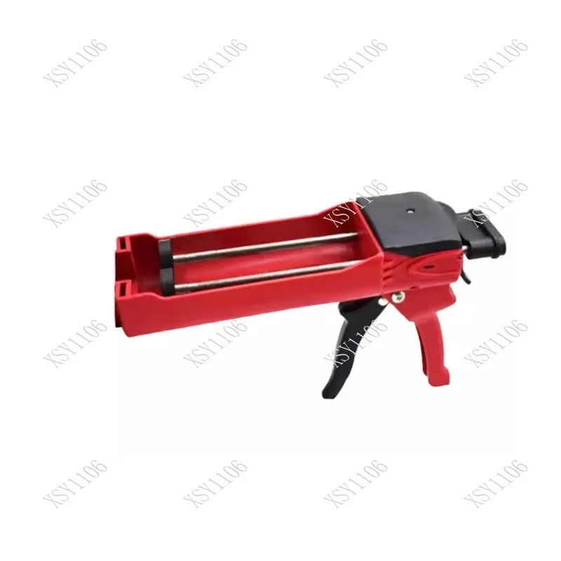 400ml Steel Dual Component Caulk Gun Hydraulic Manual Applicator Home Tile Repair