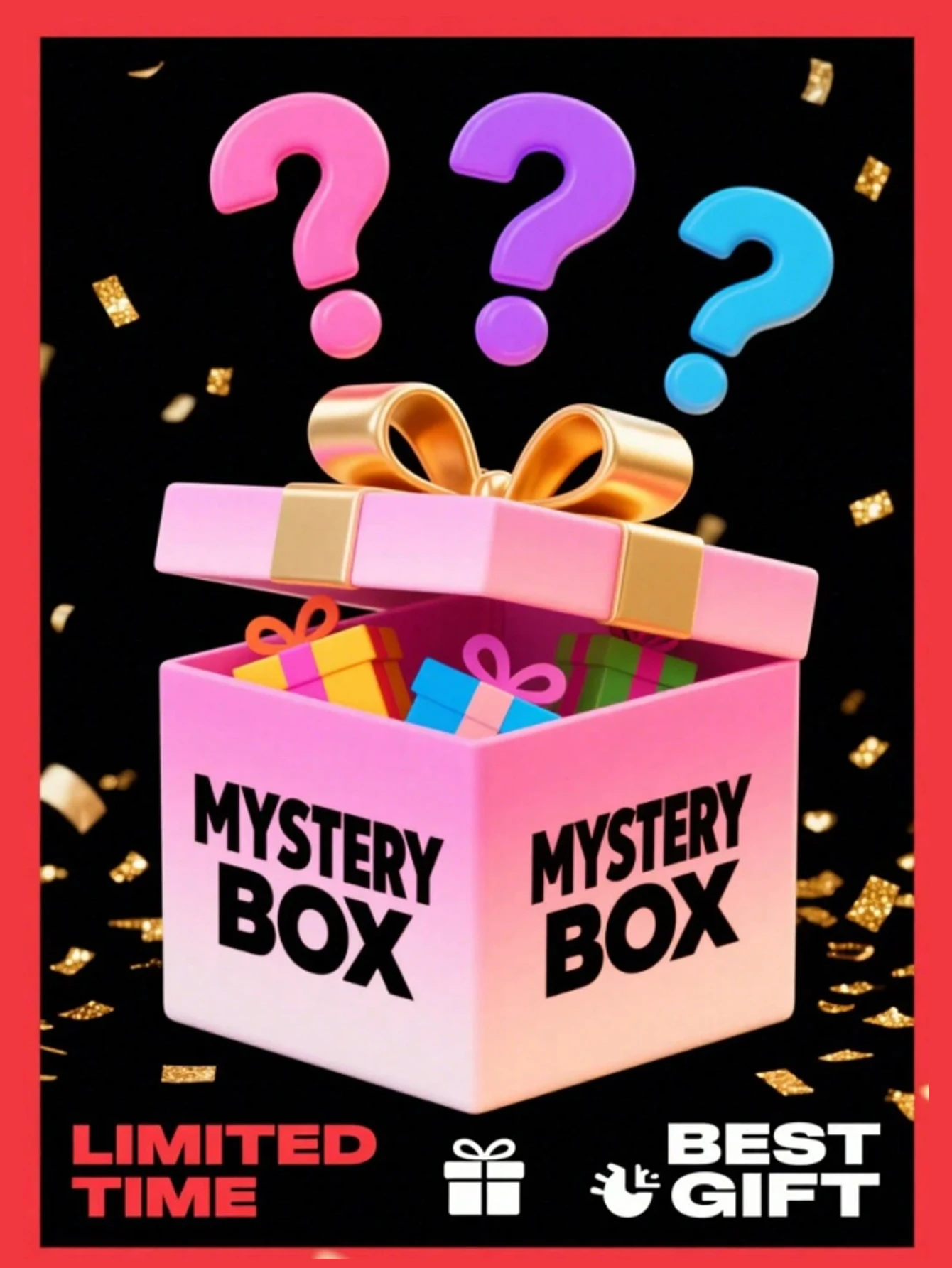 

urprise Lucky Blind Boxes, Lucky Bags — опыт этого расслабляющего размера случайных подарков, уникальные и качественные предметы, совершенствования