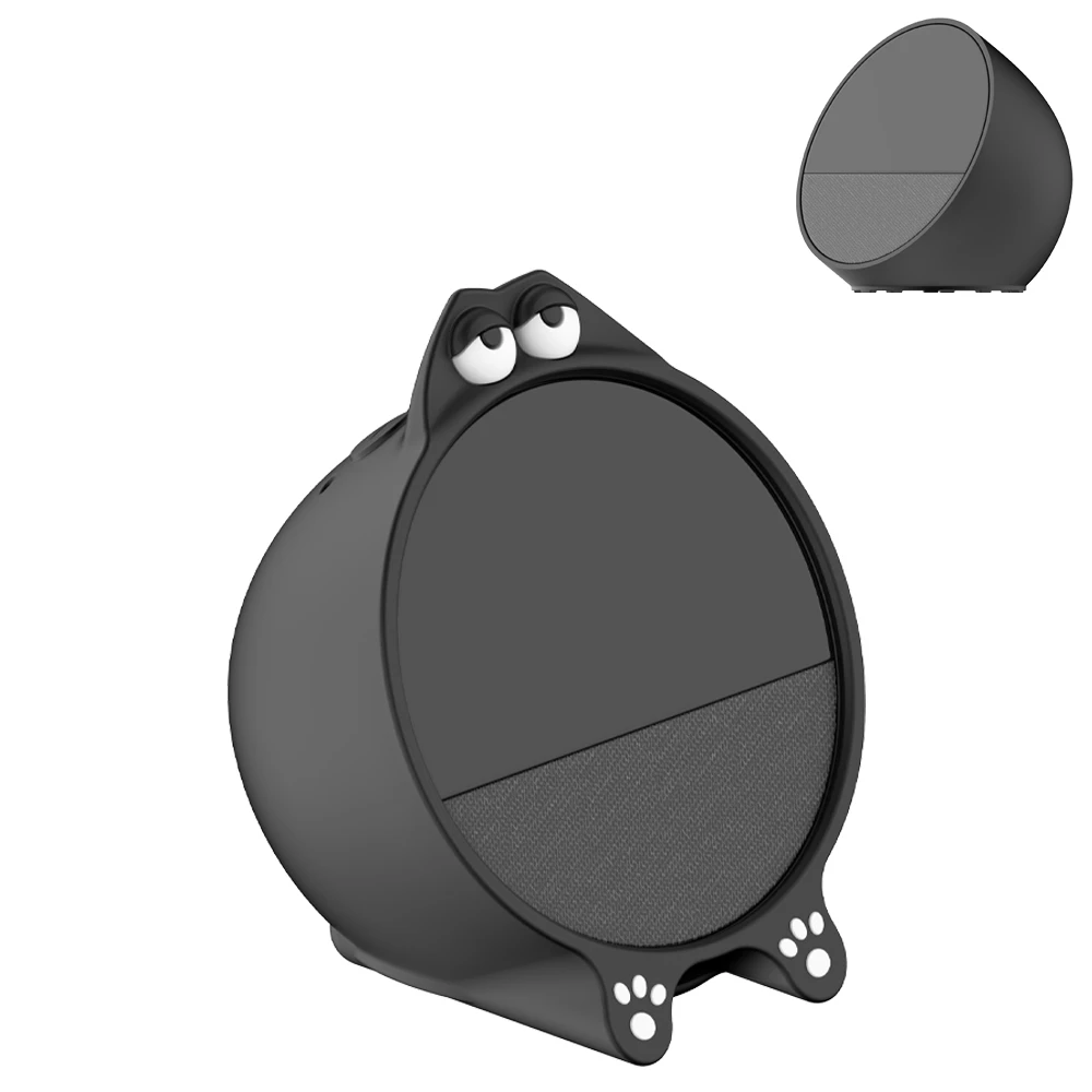 

Чехол для умной колонки Amazon Echo Spot 2024, силиконовый защитный чехол, защита от падений, защита от пыли