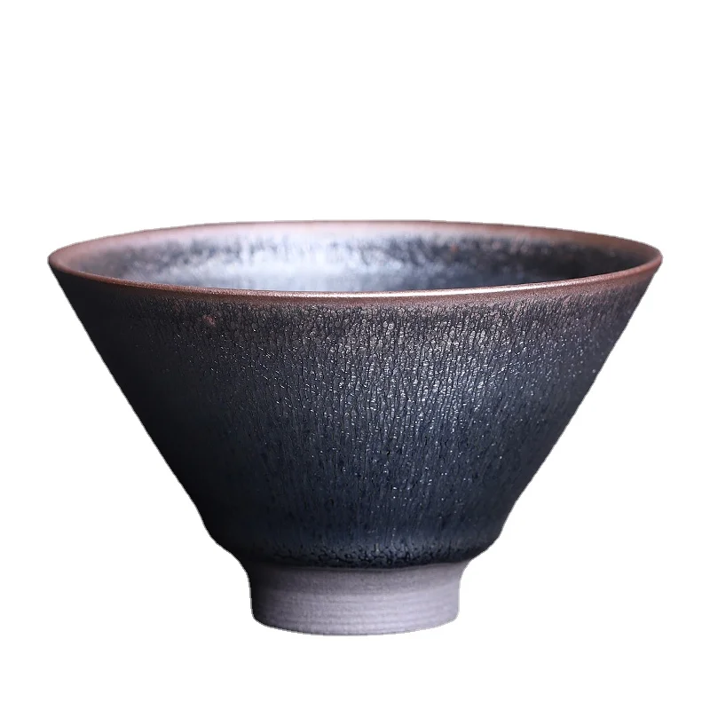 

Famous Handmade Jianyang Yinjian Double Cup, Personal Master Cup, Iron Tire Tea Cup, Gift Box