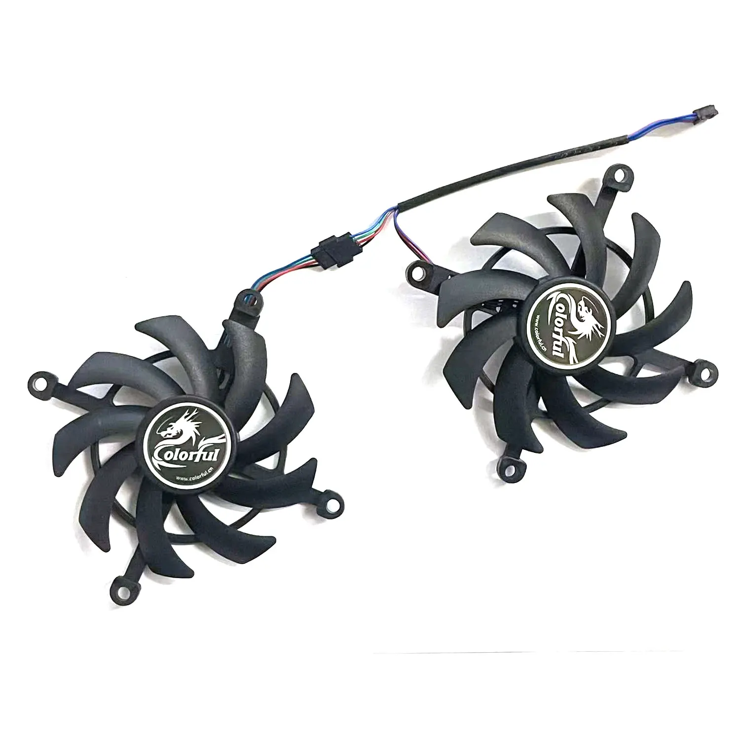 Nowy wentylator 85MM 4PIN RTX 2060 2060 Super GPU do kolorowego chłodzenia kart graficznych GeForce RTX2060 GTX 1660 TI 1660 — zdjęcie 6