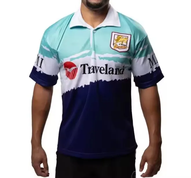 1995 World Sevens Retro Jersey - مقاس الرجال: S-5XL (طباعة رقم الاسم المخصص)