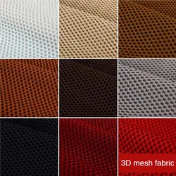 Fashion 3d Mesh Fabric Chair Per Meter for Sofa Cushion Car Seat Cover Sewing Plain Comfortable Thickend Sandwich Net Cloth Soft