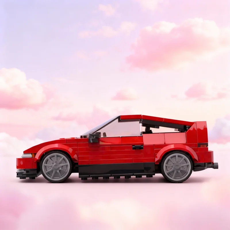 

308pcs MOC Honda CRX City Champions Model Building Blocks Creative Display Gift Collectible Decor Kids Premium Adult Desk Home