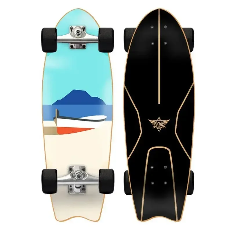 Surf Skate S7 CX7 CX4 P7 Land Carver Surfskate 7 ply Canadian Maple Surf Skate Board