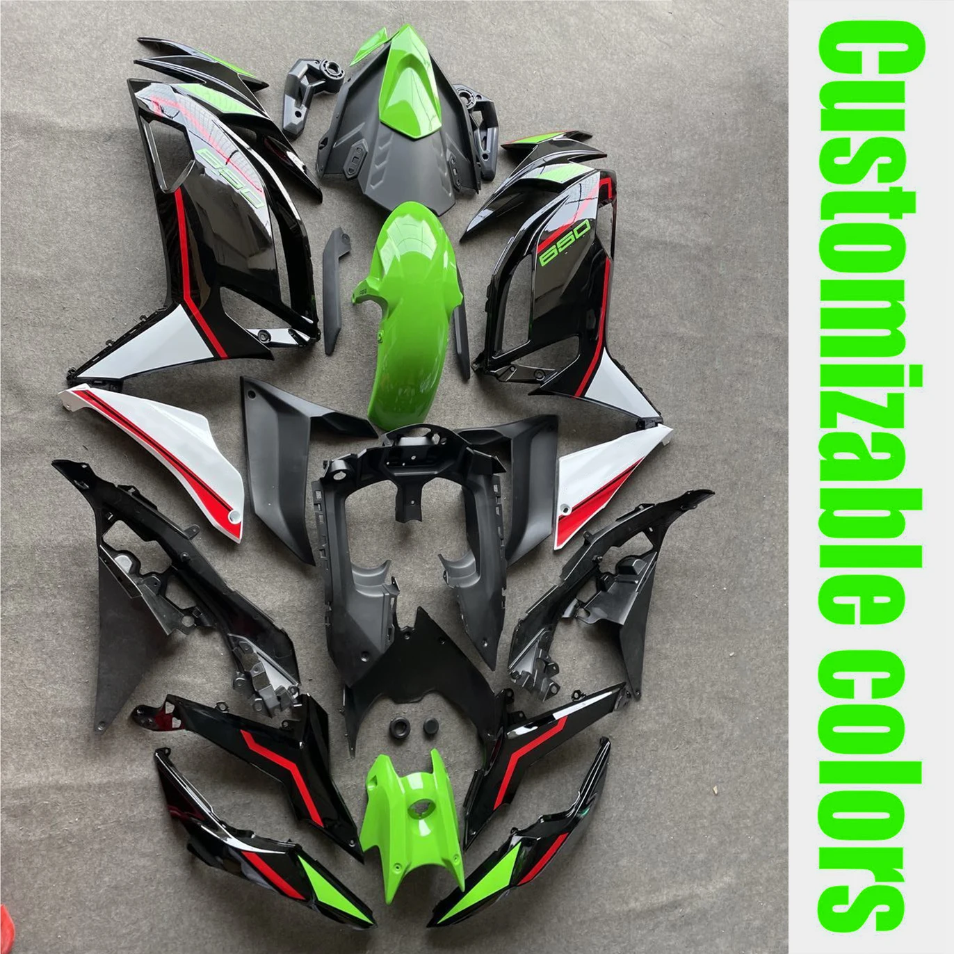 

Fit For 2020 - 2022 Kawasaki Ninja 650 Motorcycle Accessories Fairing Set Bodywork Kit Panel EX650 Ninja 650R Ninja650 2021 KRT