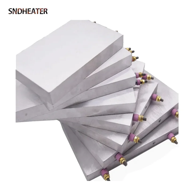 SNDHEATER Высокотемпературная нагревательная катушка из литого алюминия, медная нагревательная пластина 48 В, 120 В, 220 В, 380 В, 120 мм, 175 мм, 200 мм для экструдера