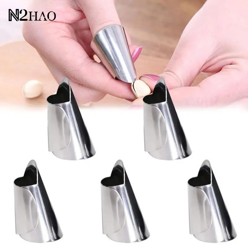 

5 шт./партия, протекторы для пальцев из нержавеющей стали