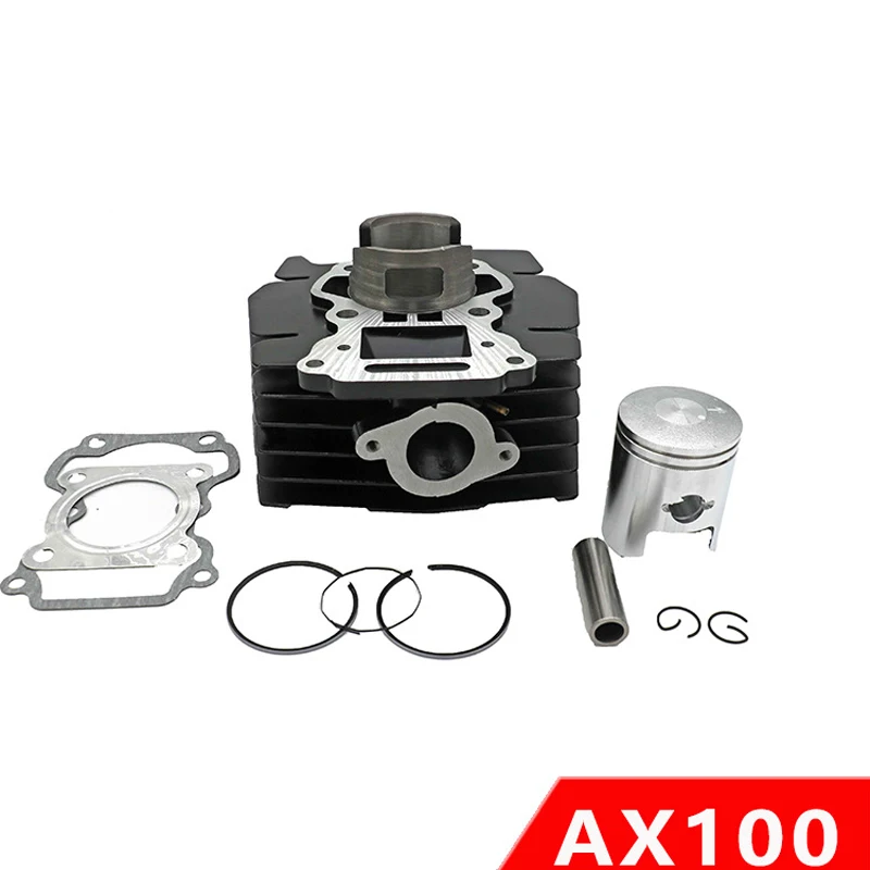 

Motorcycle Cylinder Kit for Suzuki Haojue Qingqi Jingcheng AX100 HJ100-A JC100 100cc 2-Stroke Cylinder Block With Piston Ring