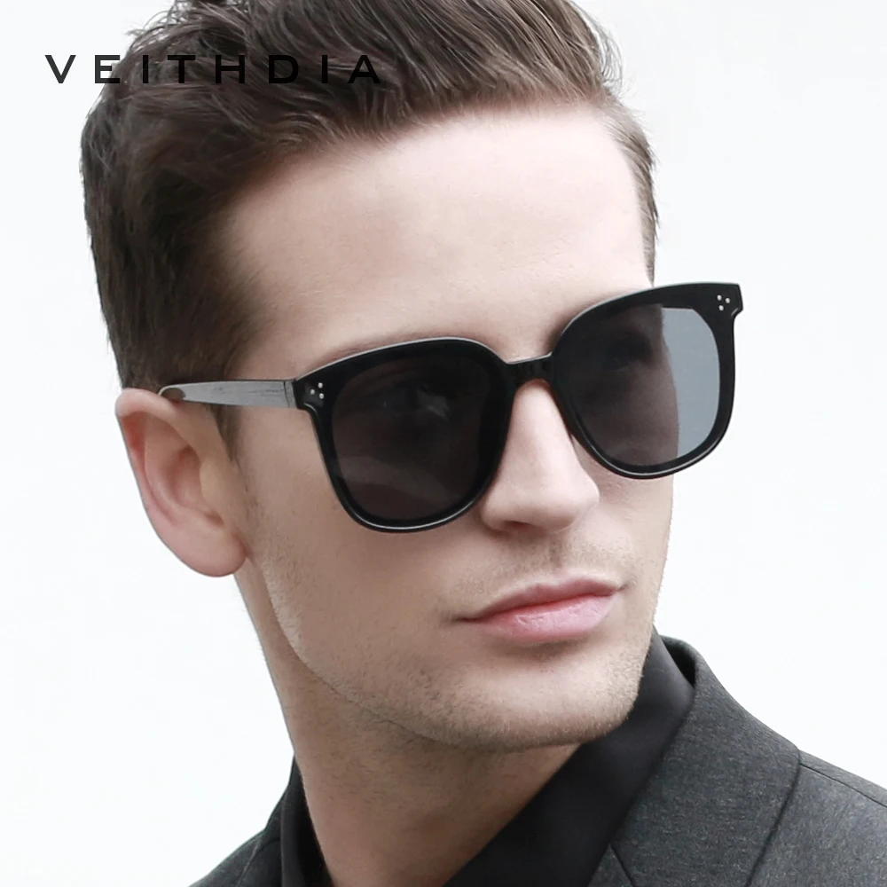 VEITHDIA Brand Round Round Unisex Fashion Designer Sunglasses Polarized UV400 Photochromic Lens Night Vision Sunglasses 85V10