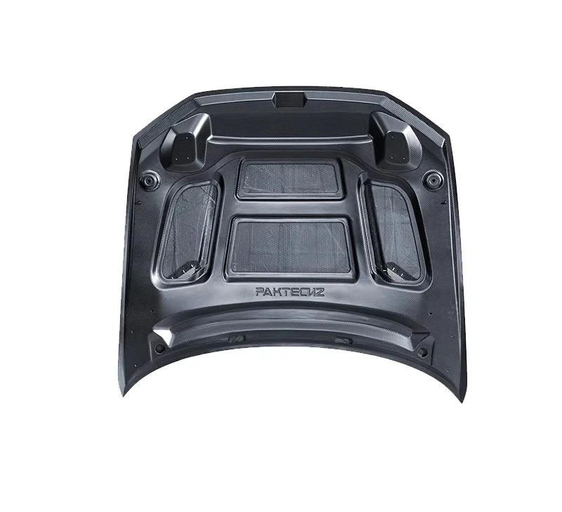 Paktechz Prepreg Carbon Fiber Bodykit Kap Mesin untuk RS6 C8