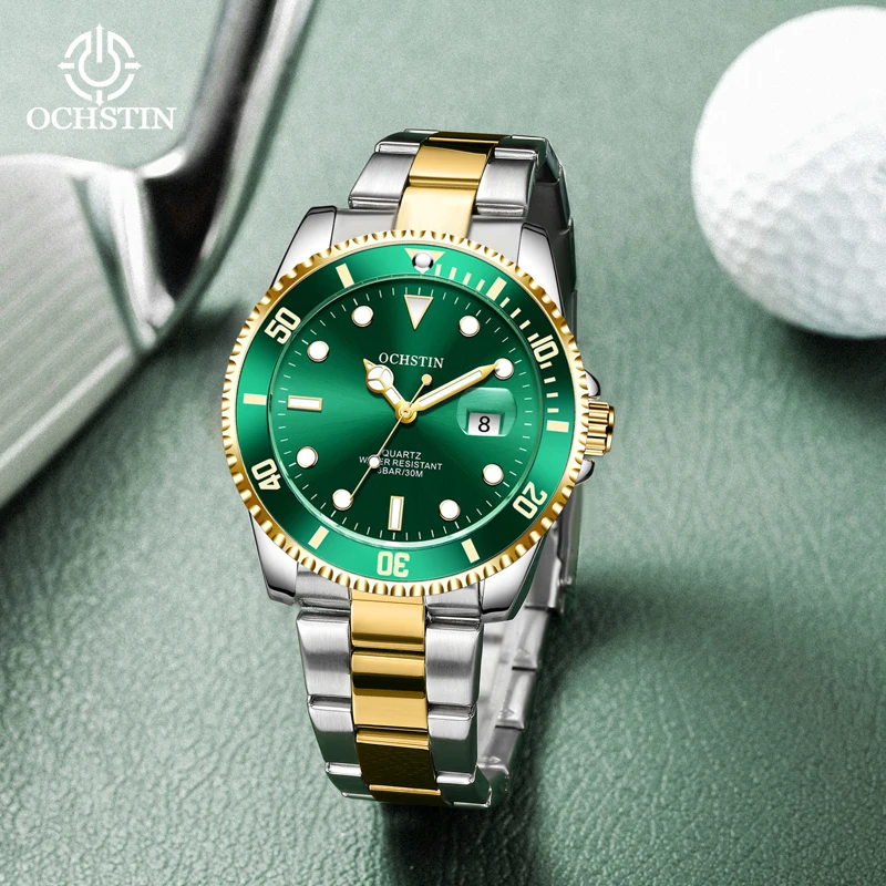 Ochstin New 2024 Original Series Fashion Trend Multi functional Quartz Movement Waterproof Watch Men's Quartz Watch