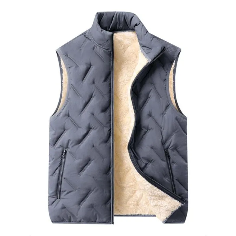 

N 18840 Corduroy Winter Vest Embossed Velvet Jacket Men's down Vest Floral Print Casual Outerwear Spring 2026