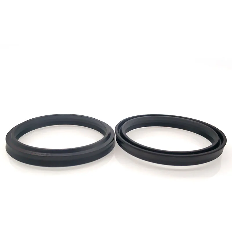 5Pcs Black NBR Rubber LBH Height 6mm Hydraulic Dust Seal Piston Rod Dust Ring Cylinder Dust-Proof Wiper Seal ID 11.2mm - 30mm