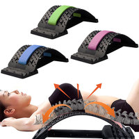 Back Massager Stretcher Equipment Massage Tools Massageador Magic Stretch Fitness Lumbar Support Relaxation Spine Pain Relief