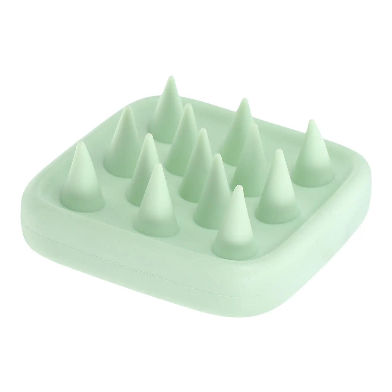 

Маленькая силиконовая щетка для кожи головы от перхоти: очищает корни, стимулирует кровообращение, расслабляет кожу головы