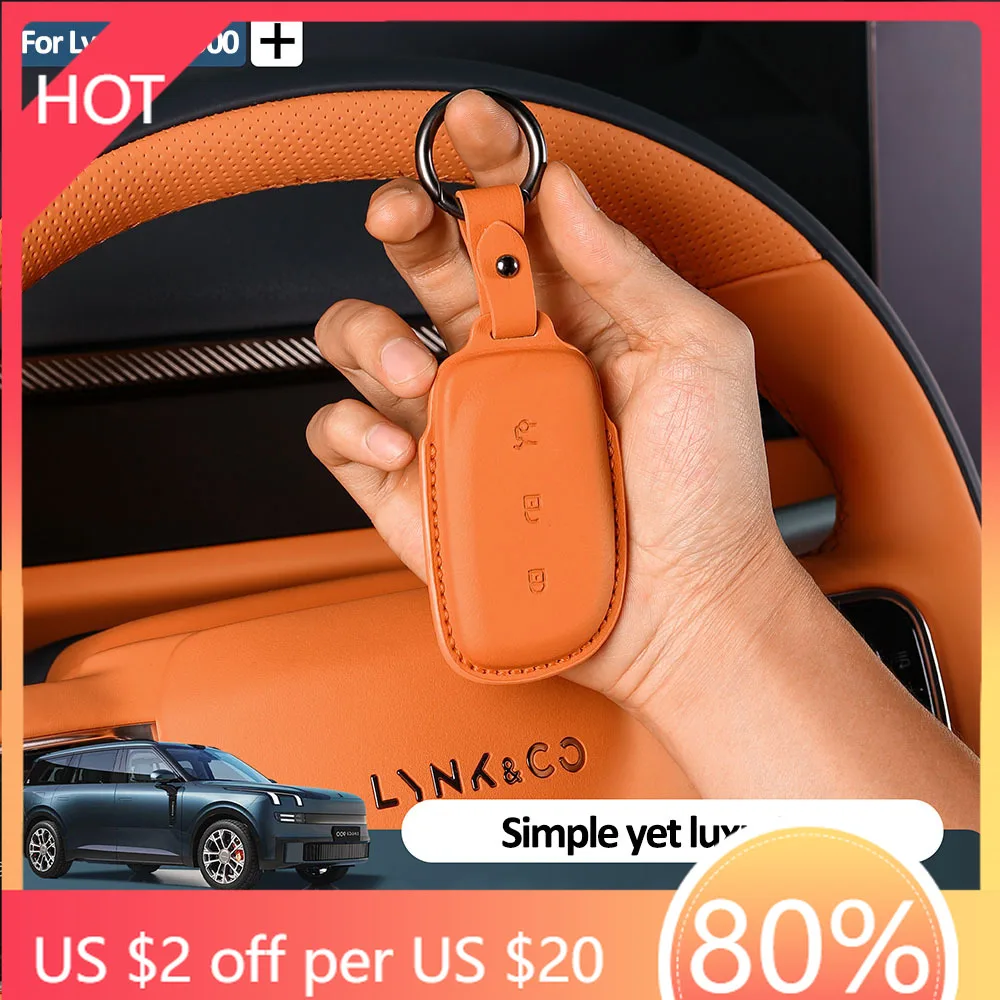 

Стайлинговые молдинги для Lynk & Co 900 2025, набор кожаных ключей «все включено», аксессуары для модификации автомобиля, высококачественный оригинальный цвет автомобиля Ke