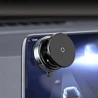 Car Phone Mount Electric Vacuum Magnetic Holder 360° Rotation Suction Cup Foldable Navigation Stand Bracket